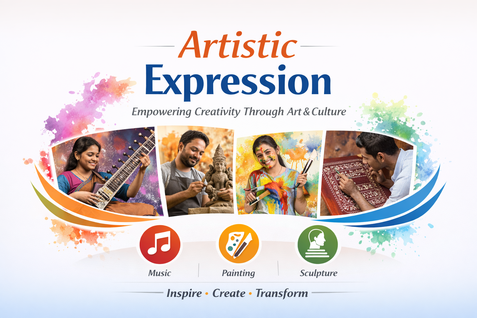 People representing community engagement and social impact initiatives by Giridham Art and Culture Foundation